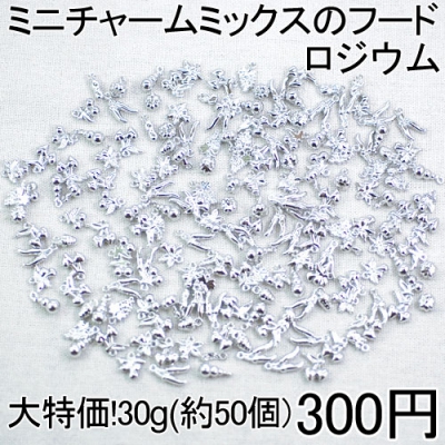 【小さなMini】大特価 !ミニチャームミックスのフード 30g(約50個)