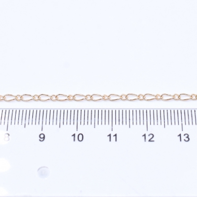鉄製チェーン フィガロ 1:1 チェーン 2.1mm【2m】