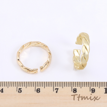 ファッションリング 指輪 デザインリングNo.21 幅約4.5mm【2ヶ】