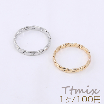 高品質デザインリング 指輪 2.5×16.6mm【1ヶ】
