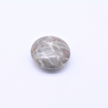 天然石パーツ メノウ ボタン型　無孔 10×21mm （1ヶ）
