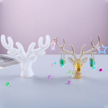 シリコンモールド DIY クリスマス系鹿の角型 ハンドメイド用 （２セット）