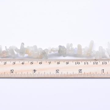 天然石ビーズ メノウ ミックス カラフル 不規則 ナゲット オフホワイト【10連（1連約38.5cm）】