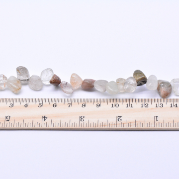 天然石ビーズ メノウ ミックス カラフル 不規則 天然水晶 mix 10連（1連約39cm）】