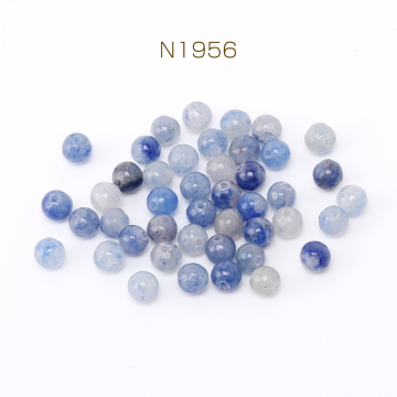 天然石ビーズ ブルーアベンチュリン 丸玉 5mm 1連(約85ヶ)