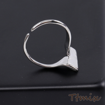 高品質デザインリング 指輪 幅約14mm（1ヶ）