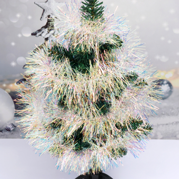クリスマス装飾 クリスマスツリー飾り オーロラカラー（2m）