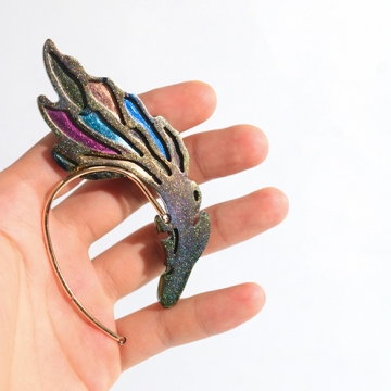 シリコンモールド 蝶の羽 チャーム 10.4×20.4cm（1ヶ）